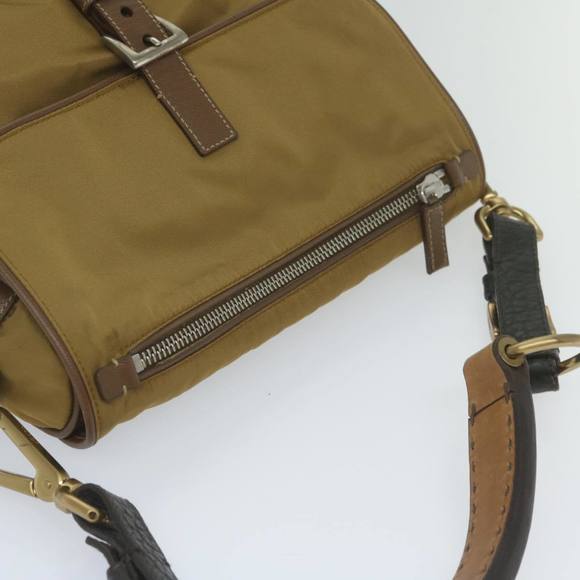 PRADA Shoulder Bag Nylon Brown Auth yk9707 - Picture 6 of 16